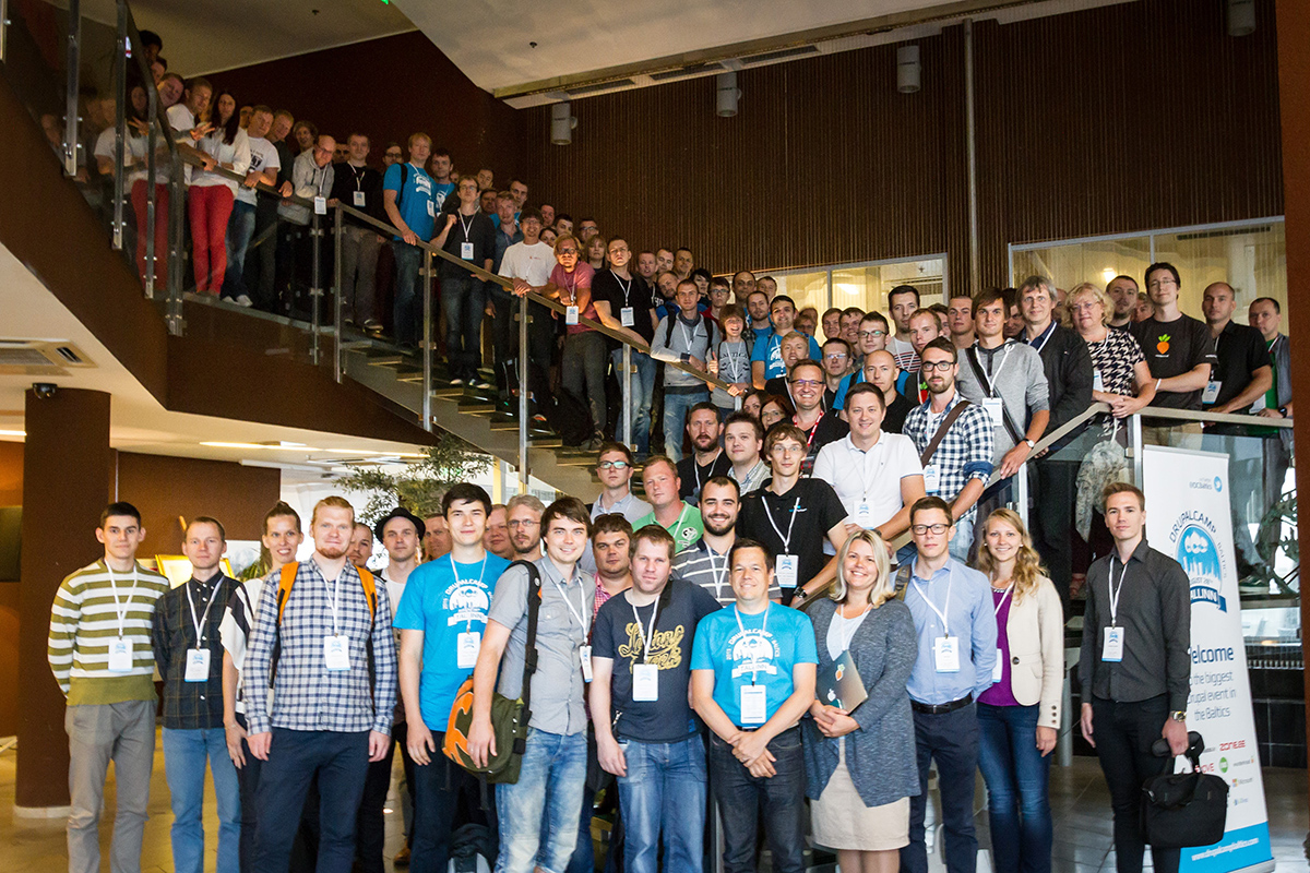 DrupalCamp Baltics 2015 Group Photo